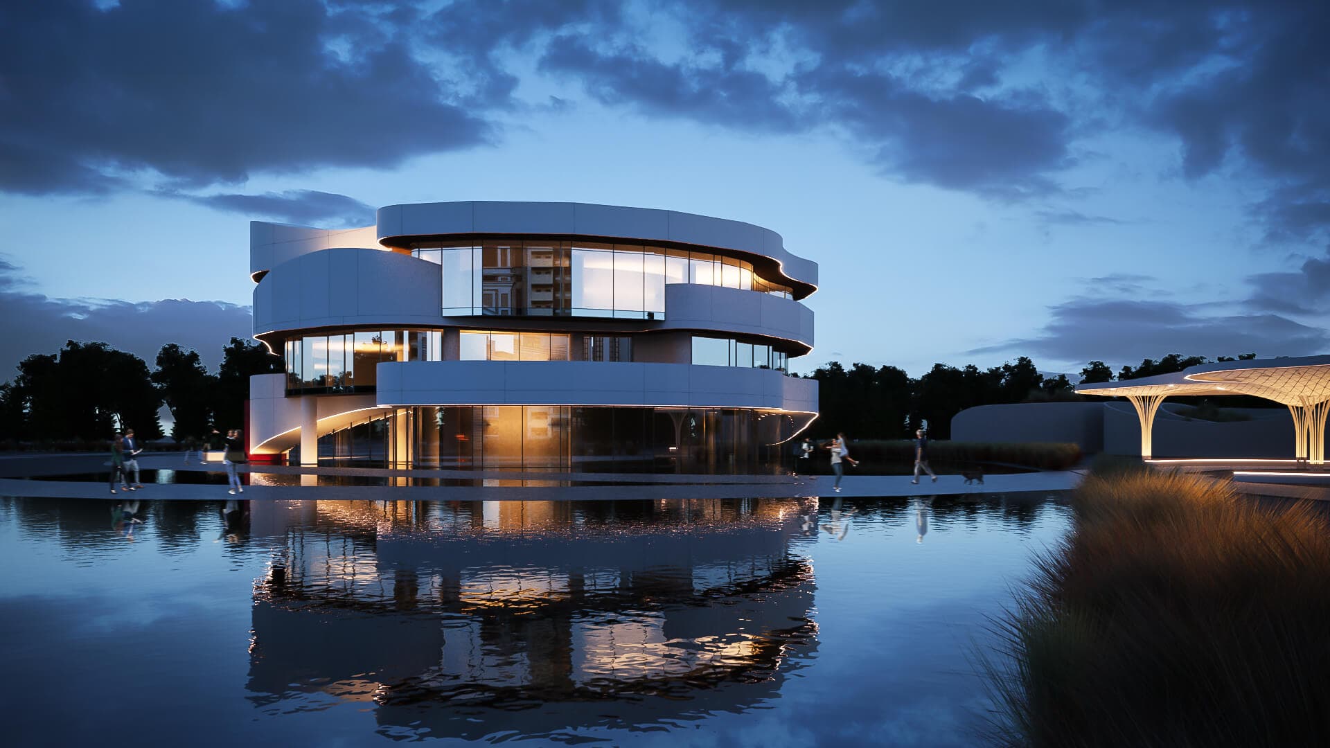 Архитектурно-философский нарратив bureau2x2 и инженерия мемориального комплекса Путь Народа в Астане